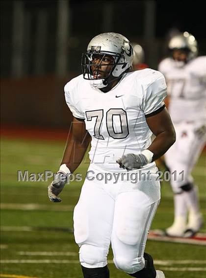 Thumbnail 3 in Guyer @ Marcus ( 5A Division 2 Region 1 Bi-District Playoffs ) photogallery.