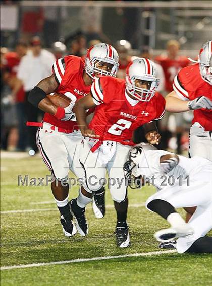Thumbnail 3 in Guyer @ Marcus ( 5A Division 2 Region 1 Bi-District Playoffs ) photogallery.