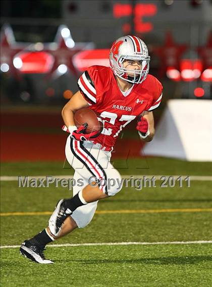 Thumbnail 3 in Guyer @ Marcus ( 5A Division 2 Region 1 Bi-District Playoffs ) photogallery.