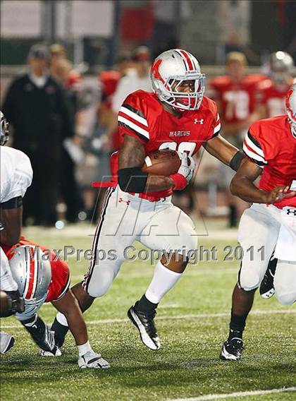 Thumbnail 2 in Guyer @ Marcus ( 5A Division 2 Region 1 Bi-District Playoffs ) photogallery.