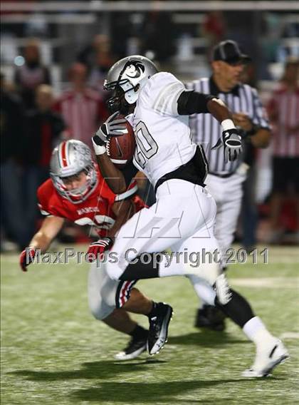 Thumbnail 2 in Guyer @ Marcus ( 5A Division 2 Region 1 Bi-District Playoffs ) photogallery.