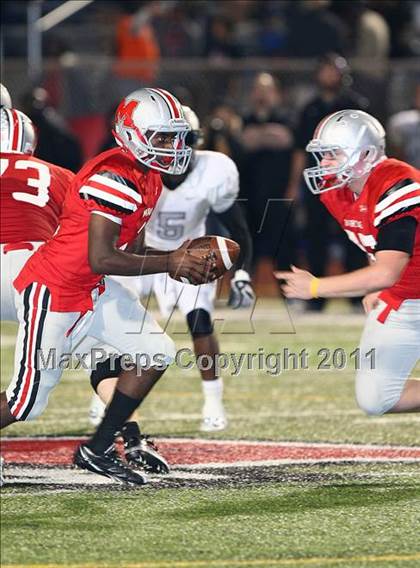 Thumbnail 1 in Guyer @ Marcus ( 5A Division 2 Region 1 Bi-District Playoffs ) photogallery.