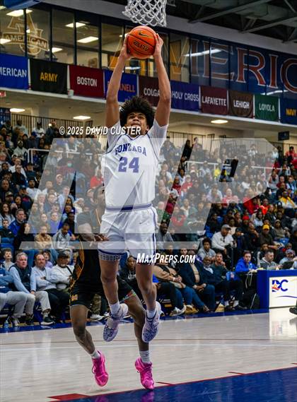 Thumbnail 1 in Bishop McNamara @ Gonzaga (WCAC Semi-Final) photogallery.