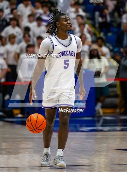 Thumbnail 3 in Bishop McNamara @ Gonzaga (WCAC Semi-Final) photogallery.