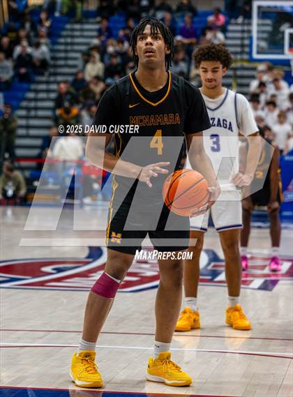 Thumbnail 2 in Bishop McNamara @ Gonzaga (WCAC Semi-Final) photogallery.