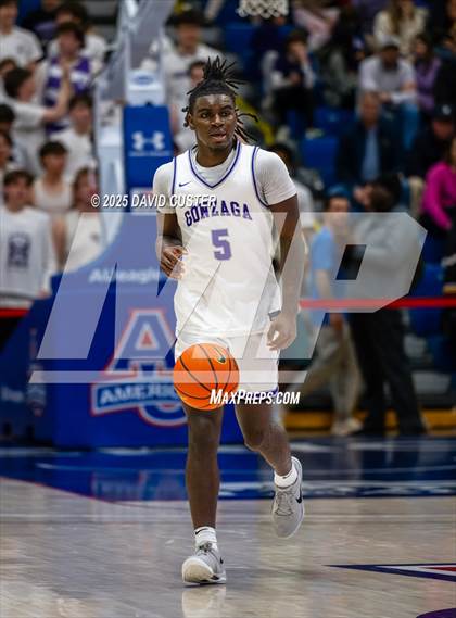 Thumbnail 1 in Bishop McNamara @ Gonzaga (WCAC Semi-Final) photogallery.