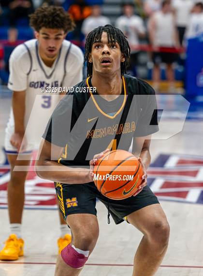 Thumbnail 3 in Bishop McNamara @ Gonzaga (WCAC Semi-Final) photogallery.
