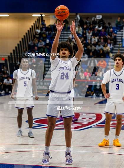 Thumbnail 3 in Bishop McNamara @ Gonzaga (WCAC Semi-Final) photogallery.