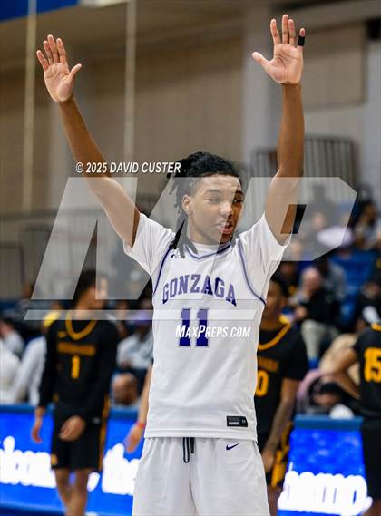 Thumbnail 1 in Bishop McNamara @ Gonzaga (WCAC Semi-Final) photogallery.