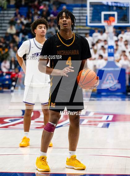 Thumbnail 3 in Bishop McNamara @ Gonzaga (WCAC Semi-Final) photogallery.