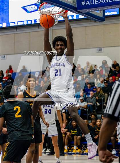 Thumbnail 1 in Bishop McNamara @ Gonzaga (WCAC Semi-Final) photogallery.