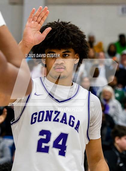 Thumbnail 1 in Bishop McNamara @ Gonzaga (WCAC Semi-Final) photogallery.