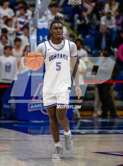 Thumbnail 2 in Bishop McNamara @ Gonzaga (WCAC Semi-Final) photogallery.