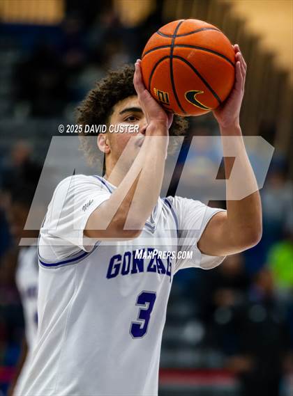 Thumbnail 1 in Bishop McNamara @ Gonzaga (WCAC Semi-Final) photogallery.