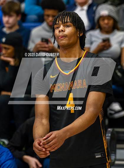 Thumbnail 2 in Bishop McNamara @ Gonzaga (WCAC Semi-Final) photogallery.