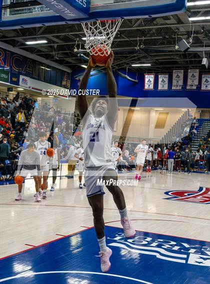Thumbnail 1 in Bishop McNamara @ Gonzaga (WCAC Semi-Final) photogallery.