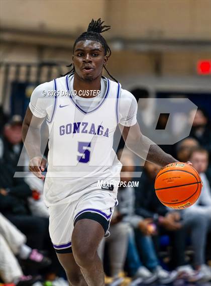 Thumbnail 1 in Bishop McNamara @ Gonzaga (WCAC Semi-Final) photogallery.