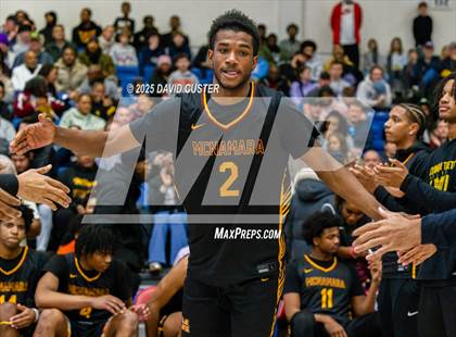 Thumbnail 2 in Bishop McNamara @ Gonzaga (WCAC Semi-Final) photogallery.