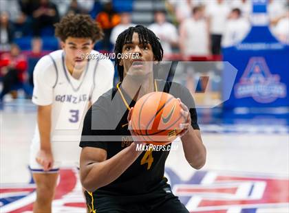 Thumbnail 1 in Bishop McNamara @ Gonzaga (WCAC Semi-Final) photogallery.