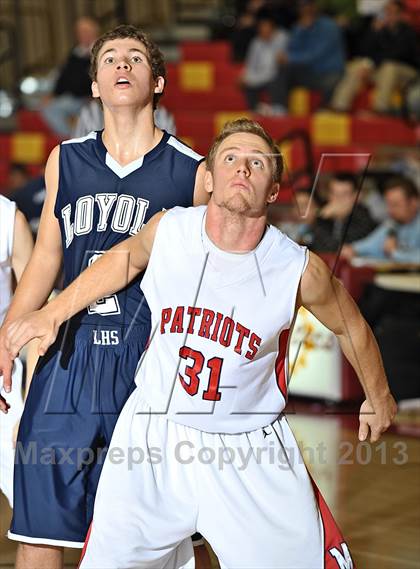 Thumbnail 3 in Loyola vs. Madison-Ridgeland Academy (MaxPreps Holiday Classic) photogallery.
