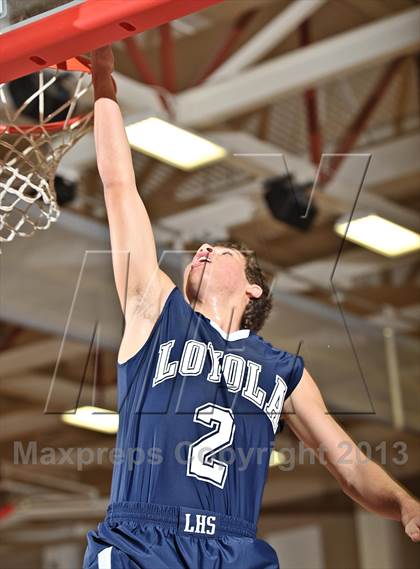 Thumbnail 1 in Loyola vs. Madison-Ridgeland Academy (MaxPreps Holiday Classic) photogallery.