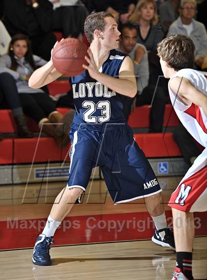 Thumbnail 1 in Loyola vs. Madison-Ridgeland Academy (MaxPreps Holiday Classic) photogallery.