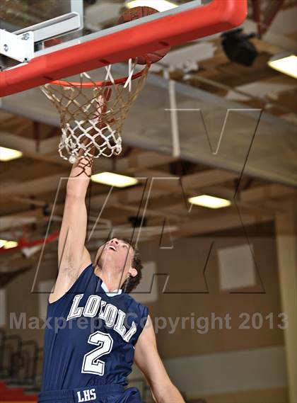 Thumbnail 1 in Loyola vs. Madison-Ridgeland Academy (MaxPreps Holiday Classic) photogallery.