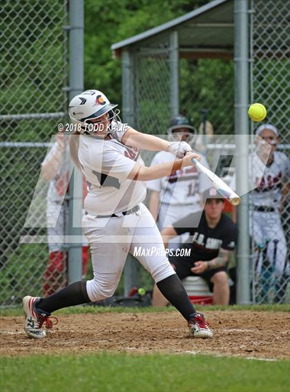 Thumbnail 3 in E.O. Smith/Tolland vs  Amity Regional (CIAC Class LL Quarterfinal) photogallery.