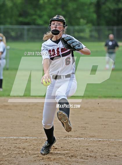 Thumbnail 1 in E.O. Smith/Tolland vs  Amity Regional (CIAC Class LL Quarterfinal) photogallery.