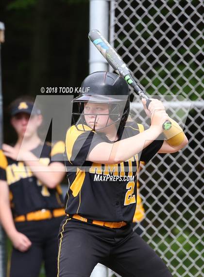 Thumbnail 2 in E.O. Smith/Tolland vs  Amity Regional (CIAC Class LL Quarterfinal) photogallery.