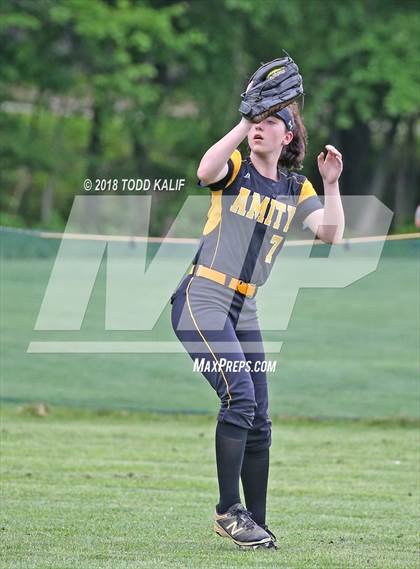 Thumbnail 3 in E.O. Smith/Tolland vs  Amity Regional (CIAC Class LL Quarterfinal) photogallery.