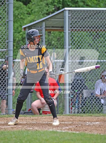 Thumbnail 2 in E.O. Smith/Tolland vs  Amity Regional (CIAC Class LL Quarterfinal) photogallery.