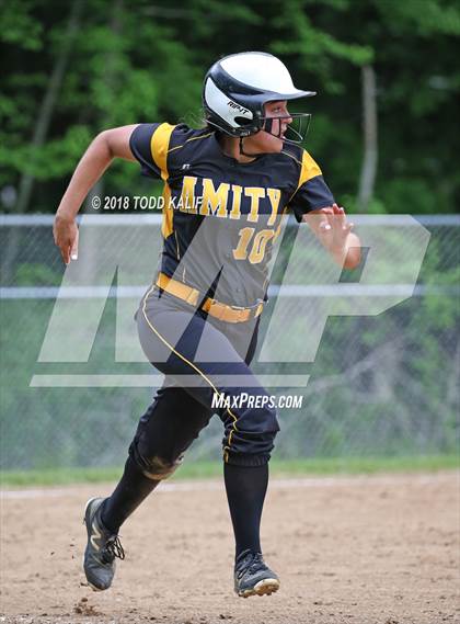 Thumbnail 1 in E.O. Smith/Tolland vs  Amity Regional (CIAC Class LL Quarterfinal) photogallery.