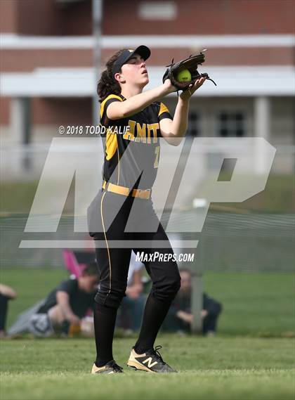 Thumbnail 3 in E.O. Smith/Tolland vs  Amity Regional (CIAC Class LL Quarterfinal) photogallery.