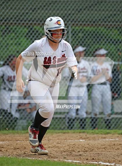 Thumbnail 3 in E.O. Smith/Tolland vs  Amity Regional (CIAC Class LL Quarterfinal) photogallery.