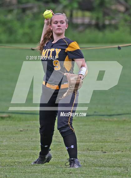 Thumbnail 3 in E.O. Smith/Tolland vs  Amity Regional (CIAC Class LL Quarterfinal) photogallery.