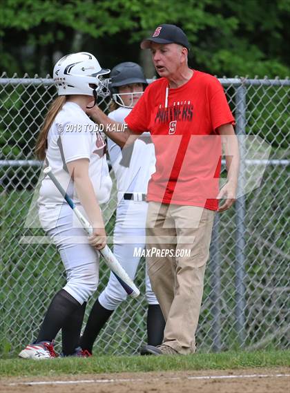 Thumbnail 3 in E.O. Smith/Tolland vs  Amity Regional (CIAC Class LL Quarterfinal) photogallery.