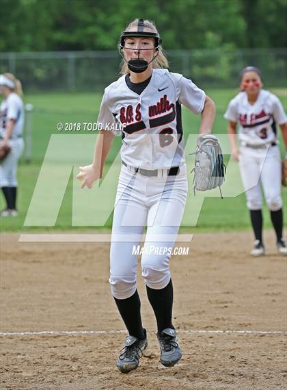 Thumbnail 2 in E.O. Smith/Tolland vs  Amity Regional (CIAC Class LL Quarterfinal) photogallery.