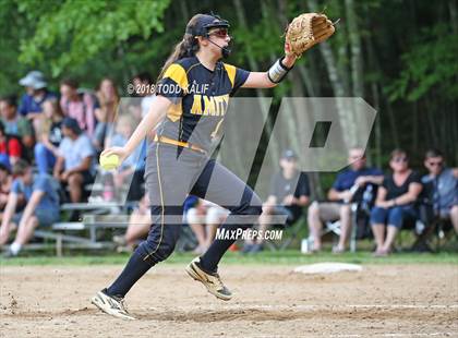 Thumbnail 3 in E.O. Smith/Tolland vs  Amity Regional (CIAC Class LL Quarterfinal) photogallery.
