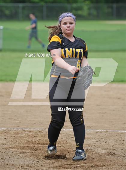 Thumbnail 3 in E.O. Smith/Tolland vs  Amity Regional (CIAC Class LL Quarterfinal) photogallery.