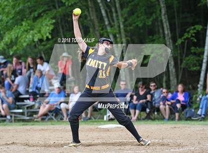 Thumbnail 1 in E.O. Smith/Tolland vs  Amity Regional (CIAC Class LL Quarterfinal) photogallery.