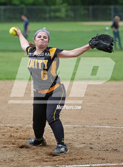 Thumbnail 3 in E.O. Smith/Tolland vs  Amity Regional (CIAC Class LL Quarterfinal) photogallery.