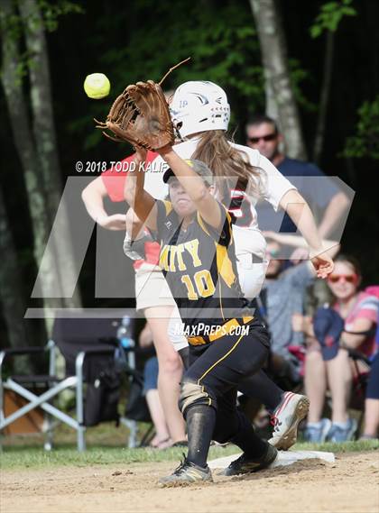 Thumbnail 1 in E.O. Smith/Tolland vs  Amity Regional (CIAC Class LL Quarterfinal) photogallery.