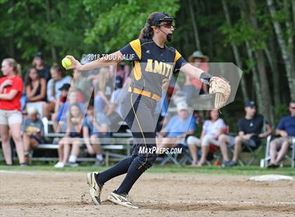 Thumbnail 3 in E.O. Smith/Tolland vs  Amity Regional (CIAC Class LL Quarterfinal) photogallery.