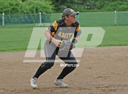 Thumbnail 3 in E.O. Smith/Tolland vs  Amity Regional (CIAC Class LL Quarterfinal) photogallery.