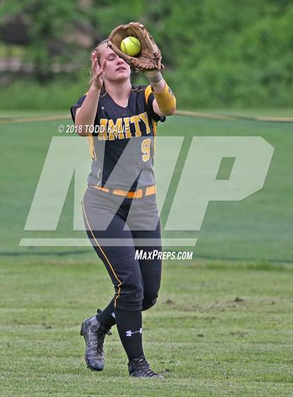 Thumbnail 3 in E.O. Smith/Tolland vs  Amity Regional (CIAC Class LL Quarterfinal) photogallery.