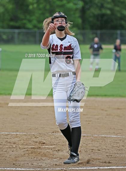 Thumbnail 3 in E.O. Smith/Tolland vs  Amity Regional (CIAC Class LL Quarterfinal) photogallery.