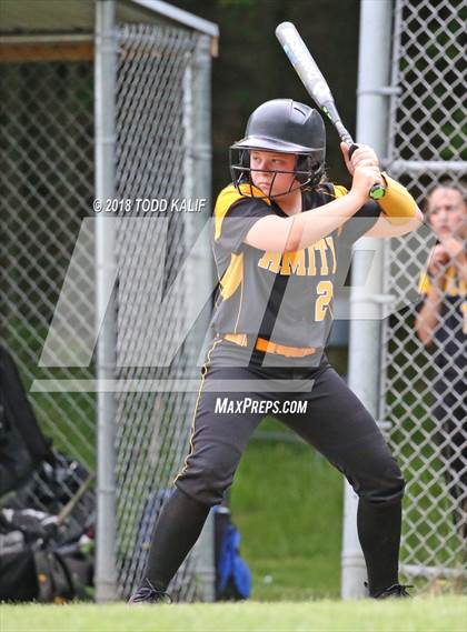 Thumbnail 2 in E.O. Smith/Tolland vs  Amity Regional (CIAC Class LL Quarterfinal) photogallery.