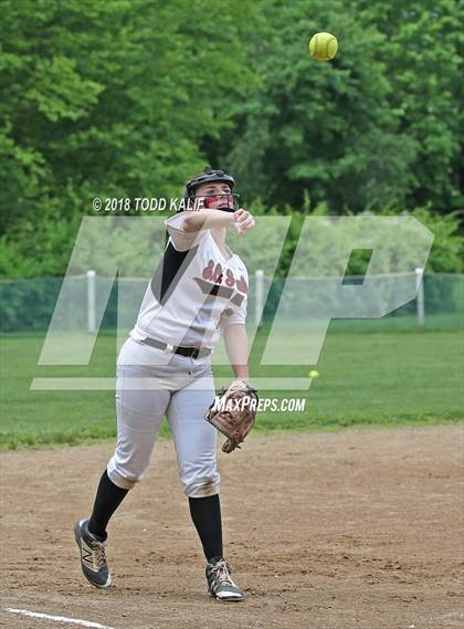 Thumbnail 1 in E.O. Smith/Tolland vs  Amity Regional (CIAC Class LL Quarterfinal) photogallery.