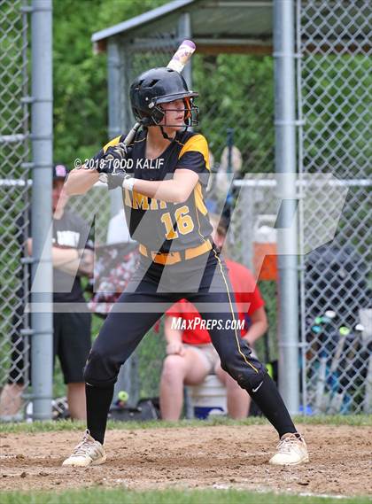 Thumbnail 1 in E.O. Smith/Tolland vs  Amity Regional (CIAC Class LL Quarterfinal) photogallery.